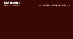 Desktop Screenshot of larslehmann.com